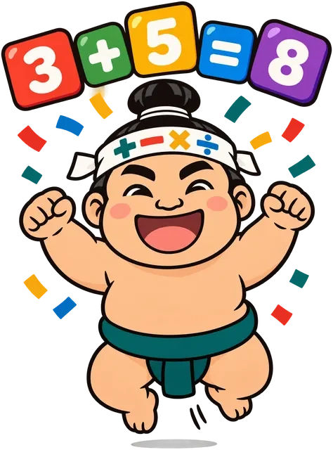 The SumoNumo sumo cheering